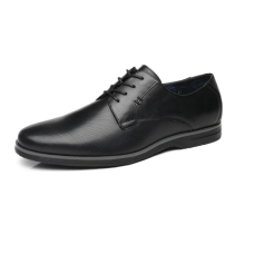 Leather Men Casual Shoes Business Work Office Lace-up Dress Shoes Lightweight Men Shoes XX1234-02